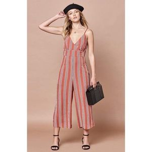 Pacsun and Lottie Moss orange, black and white jumpsuit 🧡🖤🤍